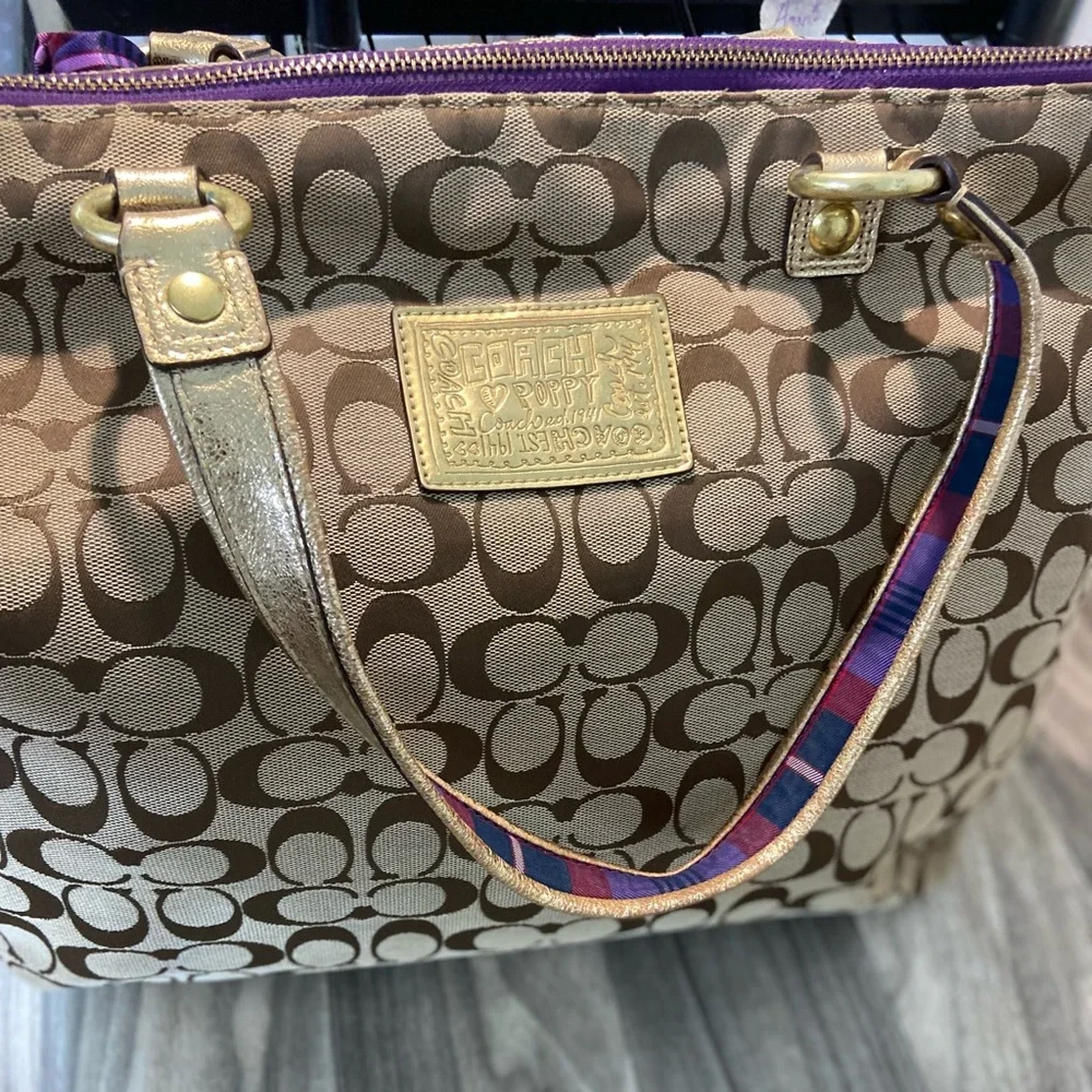 Coach Poppy Beautiful HTF! RARE! - Picture 11 of 16